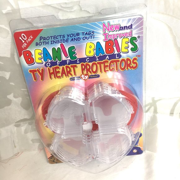 Beanie Babies Official Ty Heart Protectors NWT - Picture 2 of 6